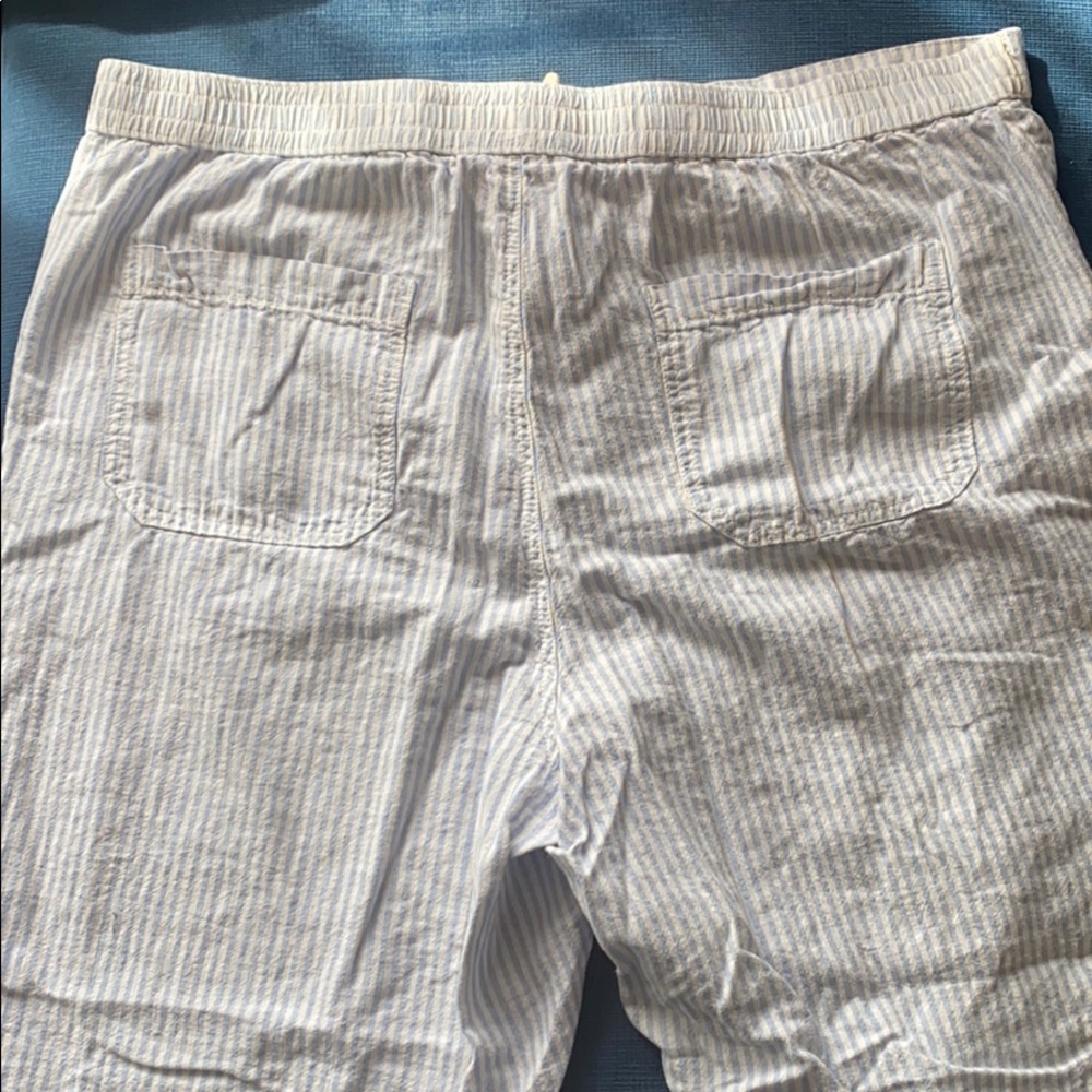 Anthropologie Striped Linen Pant - Picture 5 of 7
